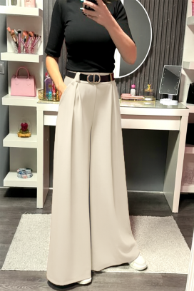 παντελόνι ILOPERNA ECRU