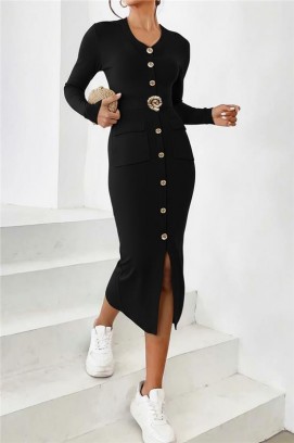 φόρεμα DRALMINZA BLACK