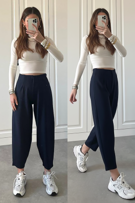 παντελόνι AMAROLDA NAVY