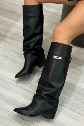 μπότες GIVENDRA BLACK