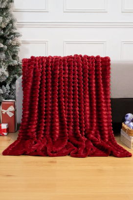 κουβέρτα DIMFELDA RED 200x220 cm