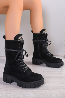 γυναικεία μποτάκια NIOLMEA BLACK