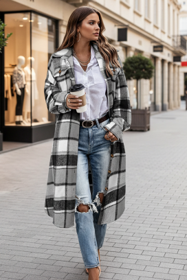 παλτό RAYENITA GREY