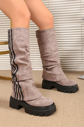 μπότες DOLEGRIA BEIGE