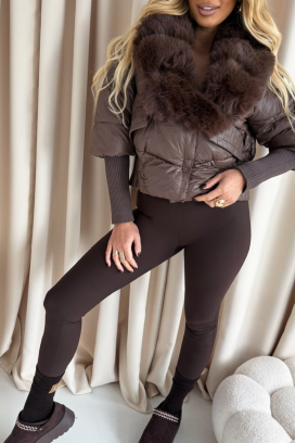 μπουφάν REDELZA BROWN