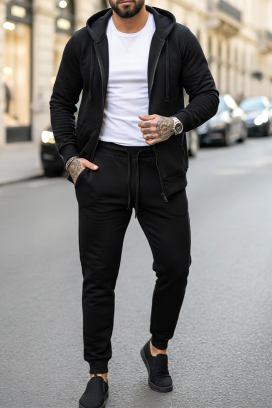 ανδρικό σύνολο PAXEN BLACK
