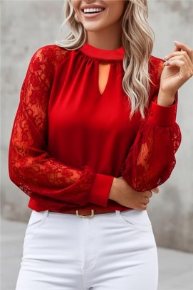 γυναικεία μπλούζα BRENDOLZA RED