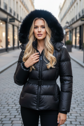 μπουφάν FROZILIA BLACK