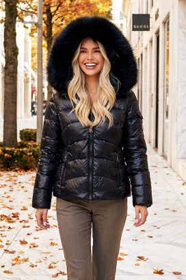 μπουφάν PRAVOLZA BLACK