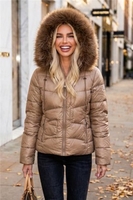 μπουφάν PRAVOLZA BROWN