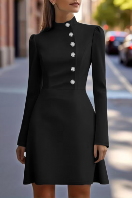 φόρεμα VISOLGA BLACK