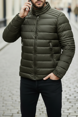 ανδρικό μπουφάν TORZO KHAKI