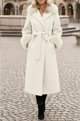 παλτό LUXINDA WHITE