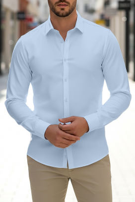 ανδρικό πουκάμισο FERIZO SKY