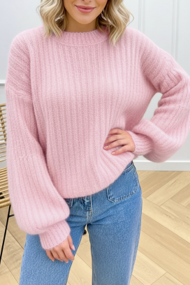 πουλόβερ DROVELDA PUDRA