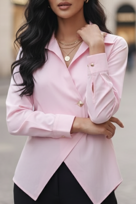 γυναικείο πουκάμισο VELROZA PUDRA