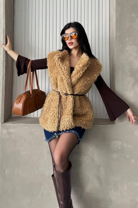 γιλέκο TRENDYNA CAMEL