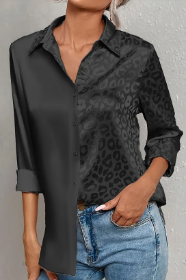 γυναικείο πουκάμισο VEYANZA BLACK