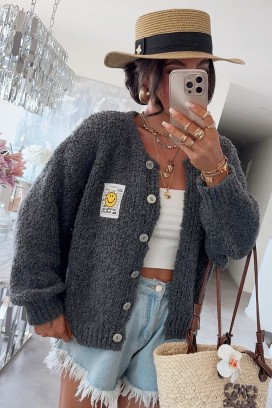 ζακέτα MOHVELDA GREY