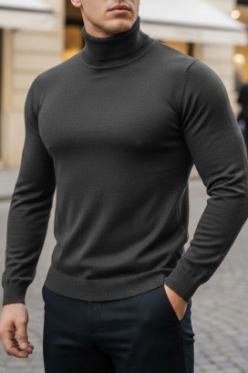 ανδρικό πουλόβερ DORODO GRAFIT