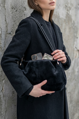 γυναικεία τσάντα VELOROZA BLACK