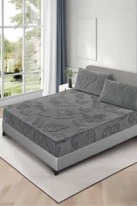 σεντόνι με λάστιχο GOLMERXA GREY 200х220 cm