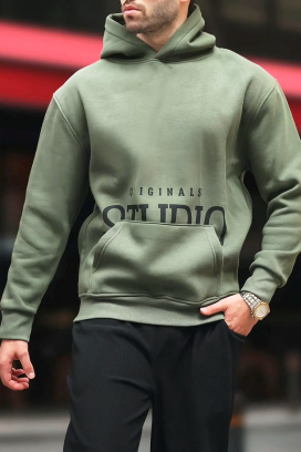 ανδρικό φούτερ MAREFO KHAKI