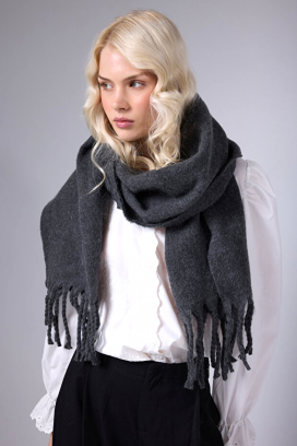 κασκόλ KAPRINZA GREY