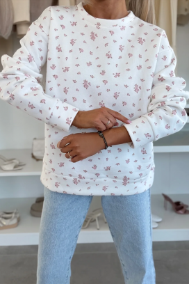 γυναικεία μπλούζα FLELONZA WHITE