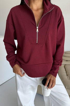 φούτερ KLOBERFA BORDO