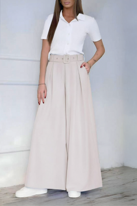 παντελόνι LEVIONZA BEIGE