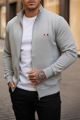 ανδρικό φούτερ NORONO LIGHT GREY