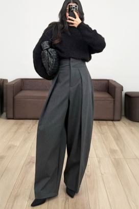 παντελόνι ZAGLERZA GREY