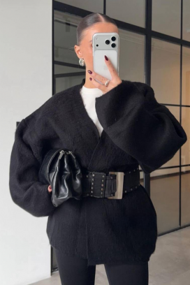 ζακέτα VILONZANA BLACK