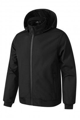 ανδρικό μπουφάν ROBIKO BLACK