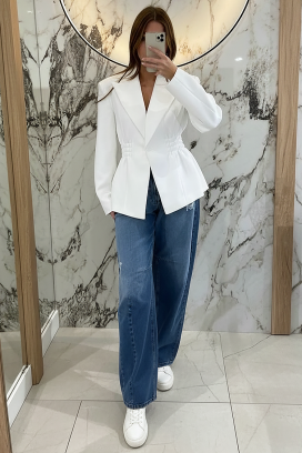 σακάκι VITALZA WHITE