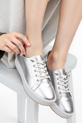 γυναικεία παπούτσια BLONENDA SILVER