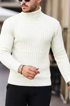 ανδρικό πουλόβερ RACHERO ECRU