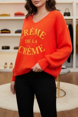 πουλόβερ CREMONZA ORANGE