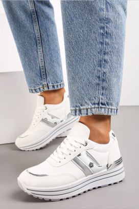 γυναικεία παπούτσια ELONDELA WHITE