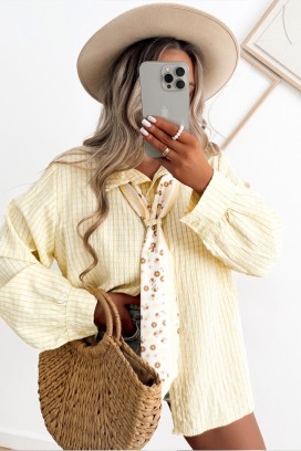 γυναικείο πουκάμισο VILONDANA YELLOW