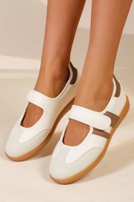 γυναικεία παπούτσια PANTOFINA WHITE