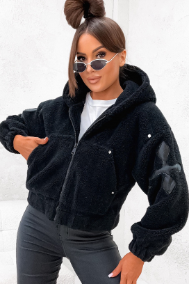 μπουφάν ALOLNINZA BLACK