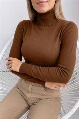 πουλόβερ BRONENZA CAMEL