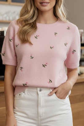 πουλόβερ BENTONZA PUDRA