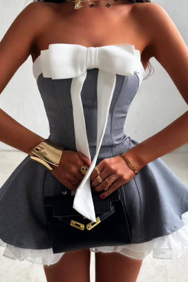 φόρεμα OFELINZA GREY