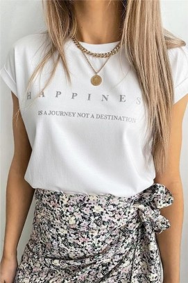 κοντομάνικο μπλουζάκι TENINZA