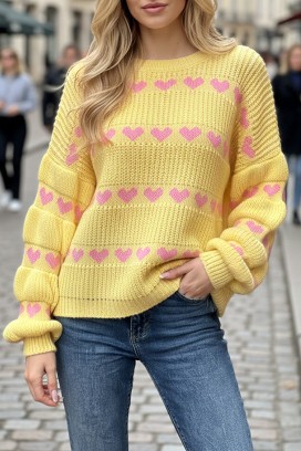 πουλόβερ ANDGELZA YELLOW