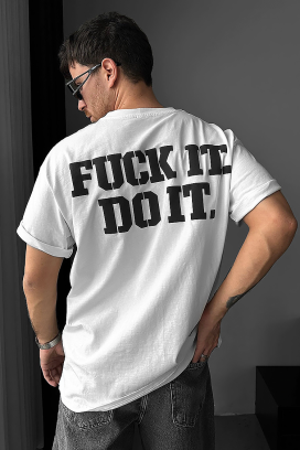 ανδρικό μπλουζάκι MORFESO WHITE