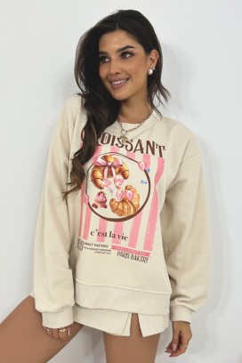 γυναικεία μπλούζα ALEXENIA BEIGE